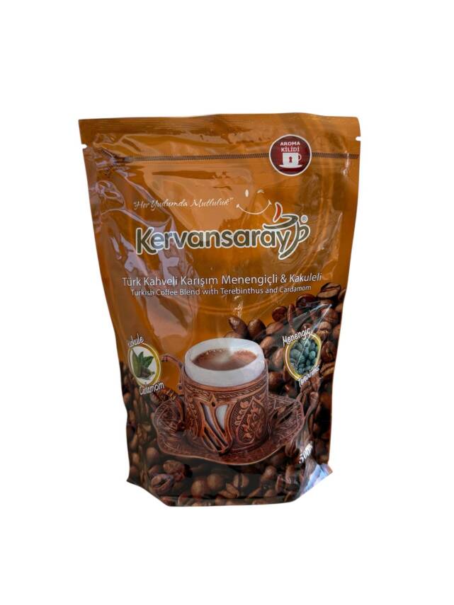 Türk Kahveli Karışım Menengiçli & Kakule 500 gr - 1