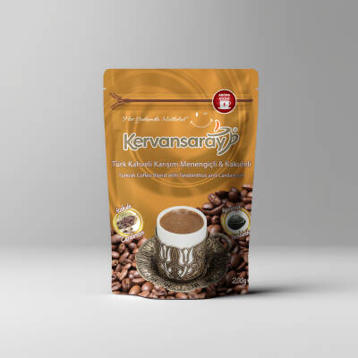 Türk Kahveli Karışım Menengiçli & Kakule - Kervansaray Kahve 